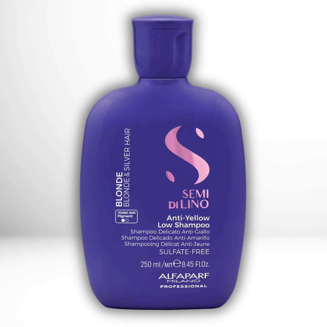 Blonde Anti Yellow Shampoo 250 ml - ALFAPARF SEMI DI LINO