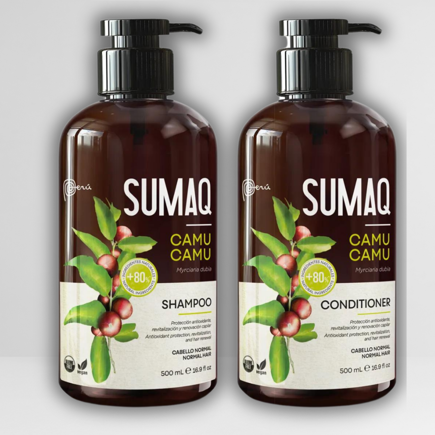 Dúo SUMAQ Camu Camu- Cabellos Naturales