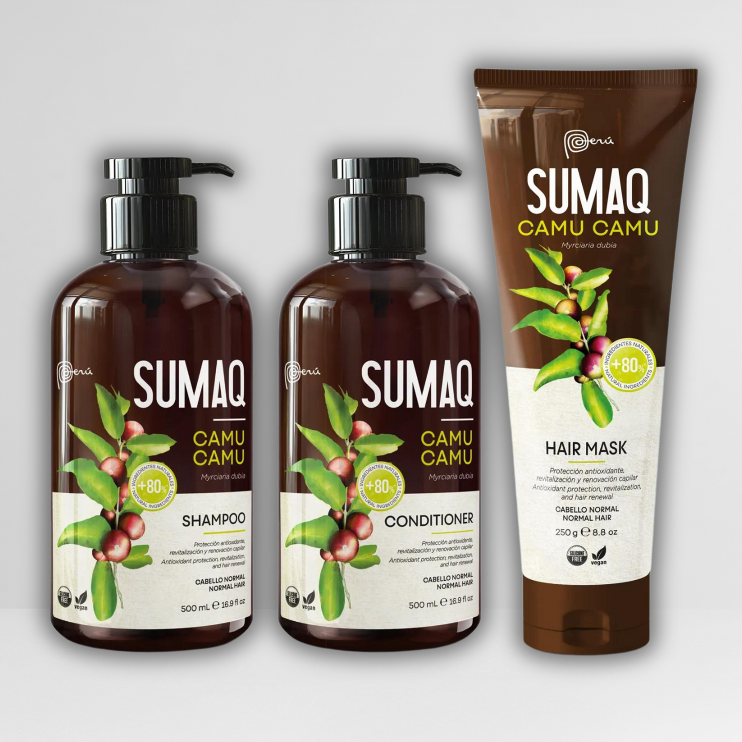Pack SUMAQ Camu Camu-Cabellos Naturales