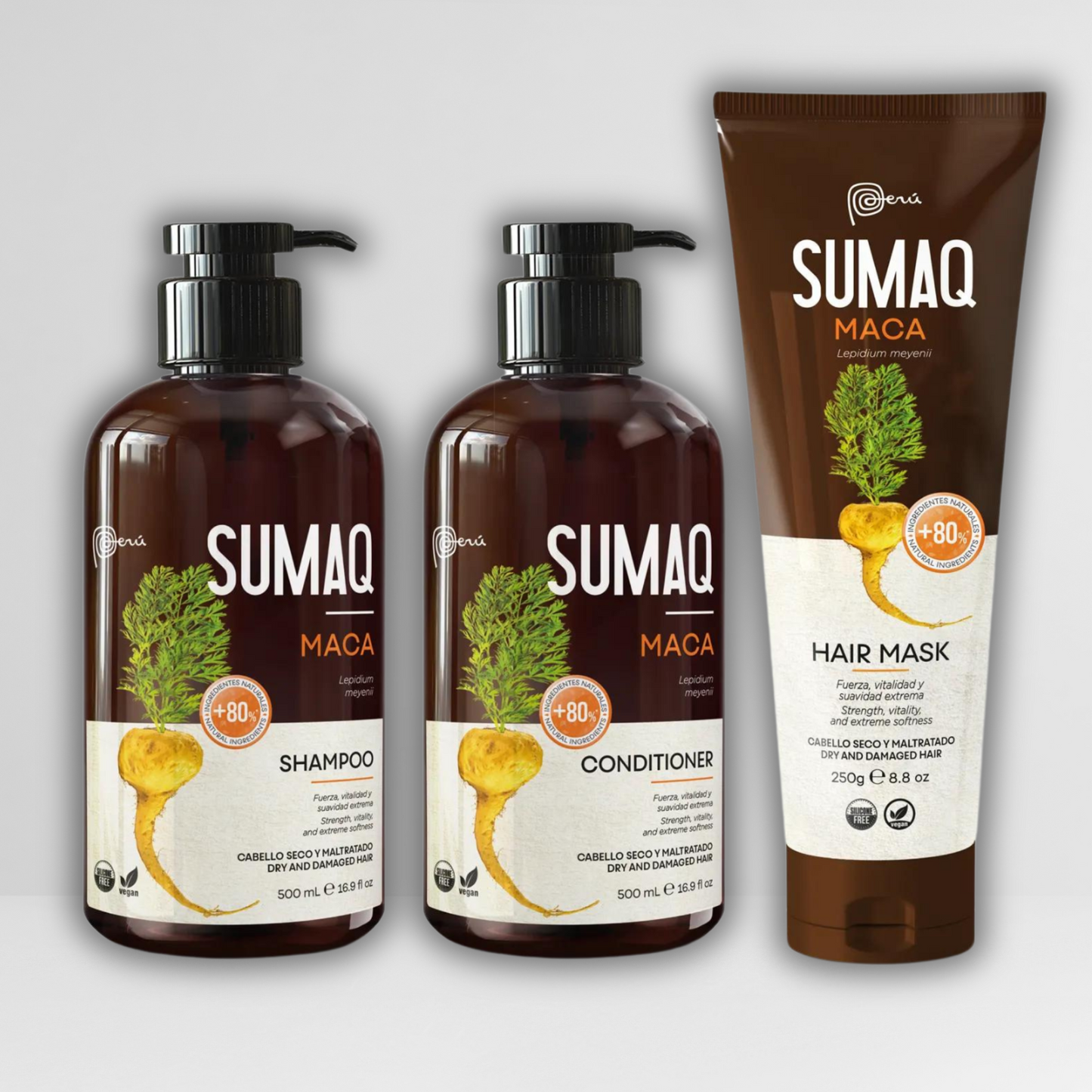 Pack SUMAQ Maca- Cabellos Secos y Maltratados