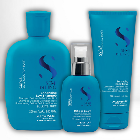 Pack Rizos Definidos-Shampoo 250 ml + Conditioner 200 ml + Defining Cream 125 ml