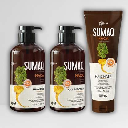 Pack SUMAQ Maca- Cabellos Secos y Maltratados
