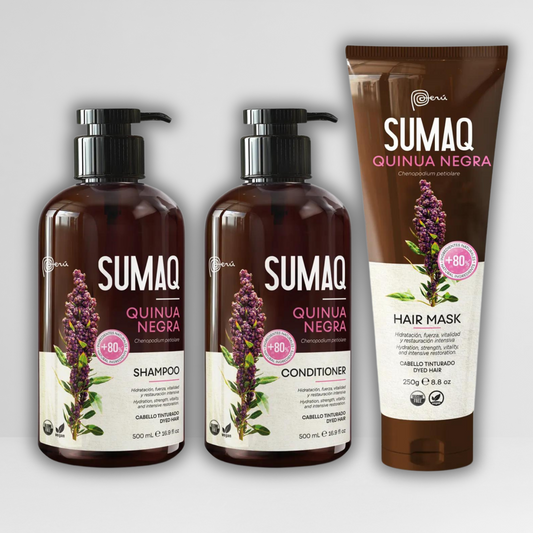 Pack SUMAQ Quinua Negra- Cabellos Post Tinturados