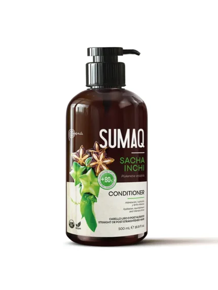 Acondicionador Sumaq Sacha Inchi para nutrir y dar brillo al cabello liso en tienda Fabiluna.