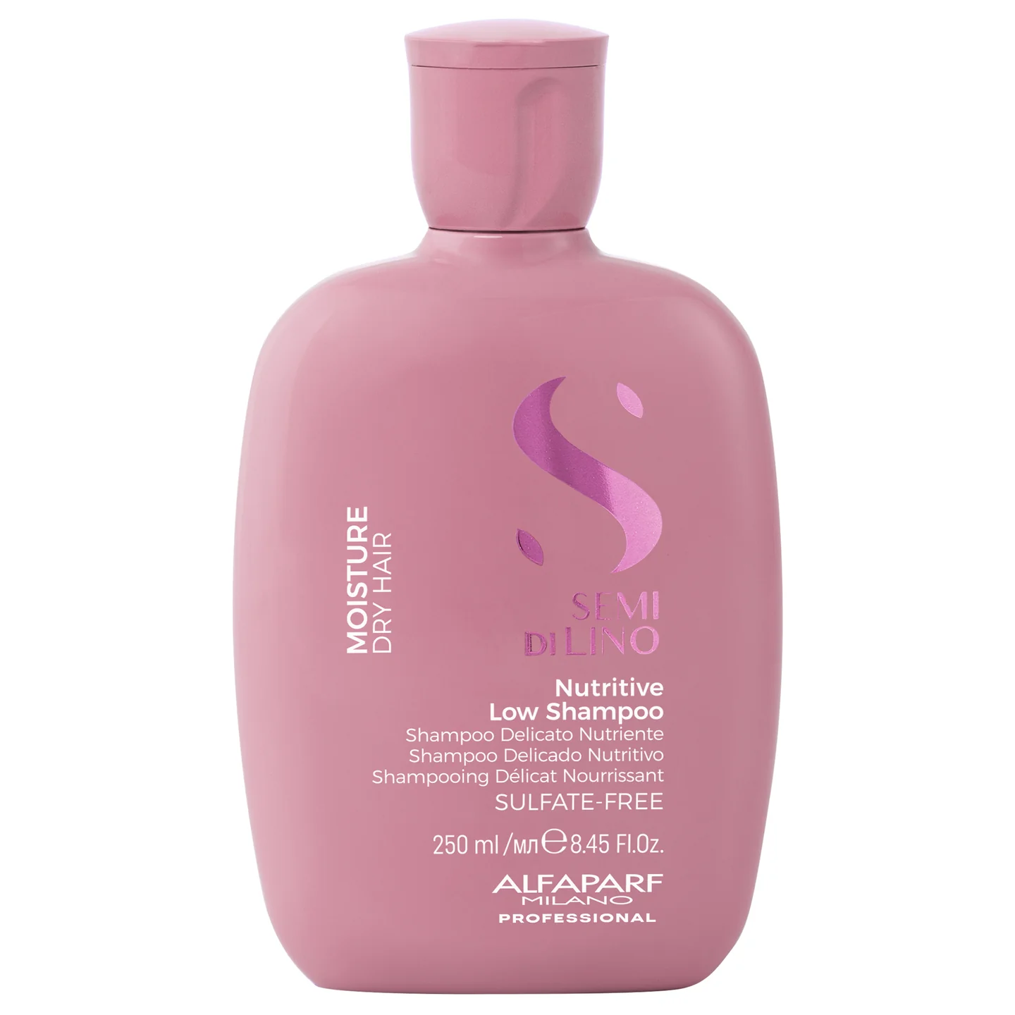 shampoo-hidratante-sin-sulfatos-alfaparf-moisture 1 Shampoo Alfaparf Semi di Lino Nutritive 250ml para hidratar cabello seco en Fabiluna Perú