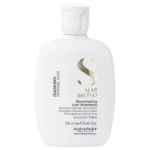 Shampoo Alfaparf Semi di Lino Diamond 250 ml para brillo extremo en Fabiluna Perú.
